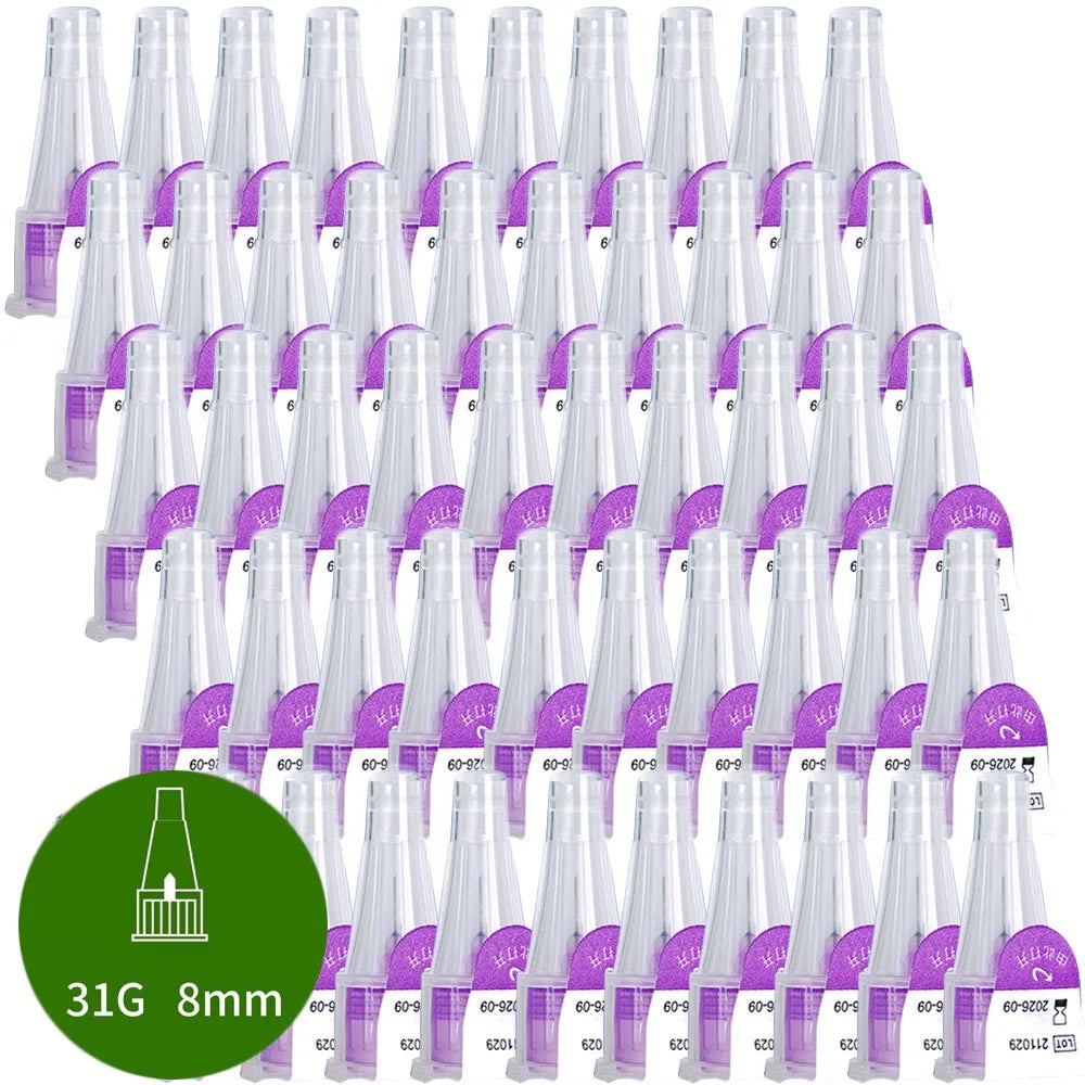 Black Magic Pen Accurate Dosage Kit 3ml Empty Cassette Bottle Cartridges Disposable 4/6/8mm Pen Tip for Insulin Injection Pen