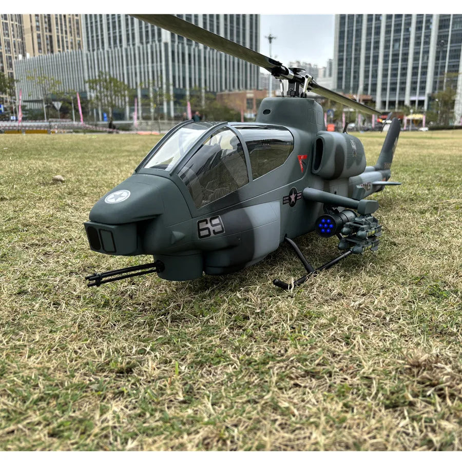 FL500 V2 FLISHRC 500 AH-1 Cobra 500 Size Scale Helicopter GPS with L7 Flight Control RTF