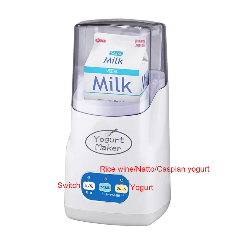 Automatic Electric Yogurt Maker Temperature control with timer Multifunctional Leben Rice Wine Natto Caspian yogurt Machine 110V