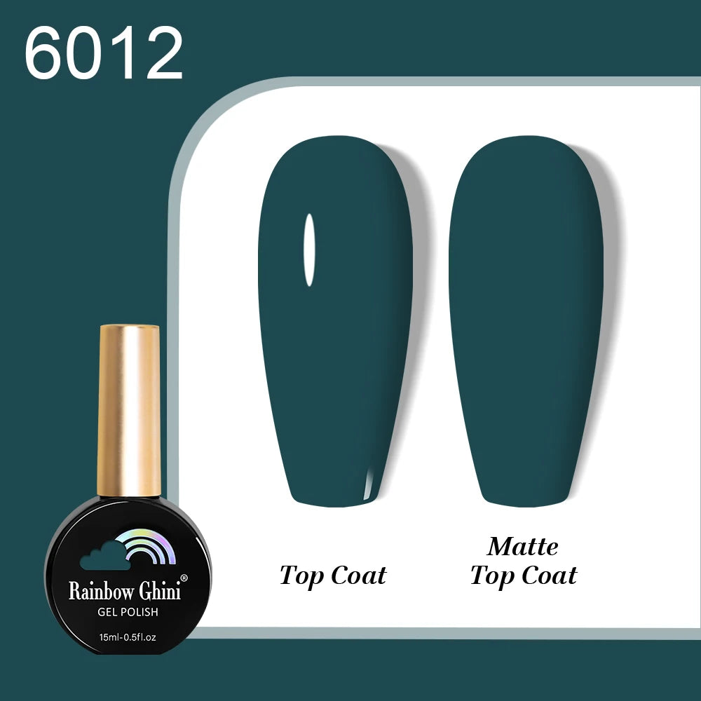 RG 15ML HEMA&TPO FREE Summer Series Fluorescent Gel Polish in Sporty Style Y2K Nail Polish Suitable for Parties Nail Art UV Gel