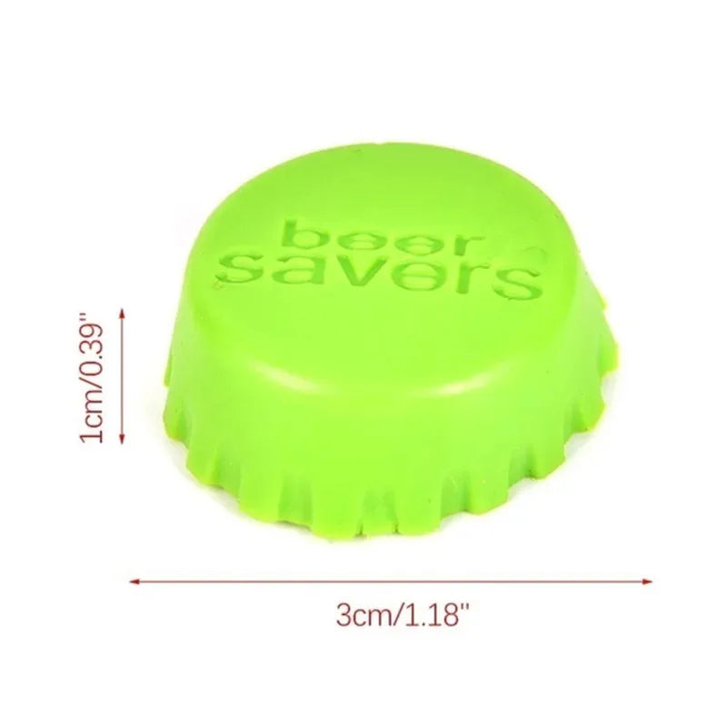 12/36/72pcs Reusable Silica Gel Bottle Cap Sealed Beer Cap Vinegar Soy Sauce Bottle Soda Cola Cap Wine Protective Stopper