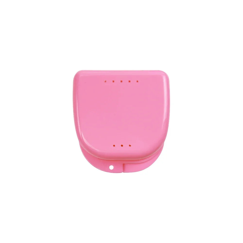 30Pcs New Plastic Tray Box Dental Orthodontic Retainer Box Case Plastic Teeth Container Denture Box False Teeth Protective Case