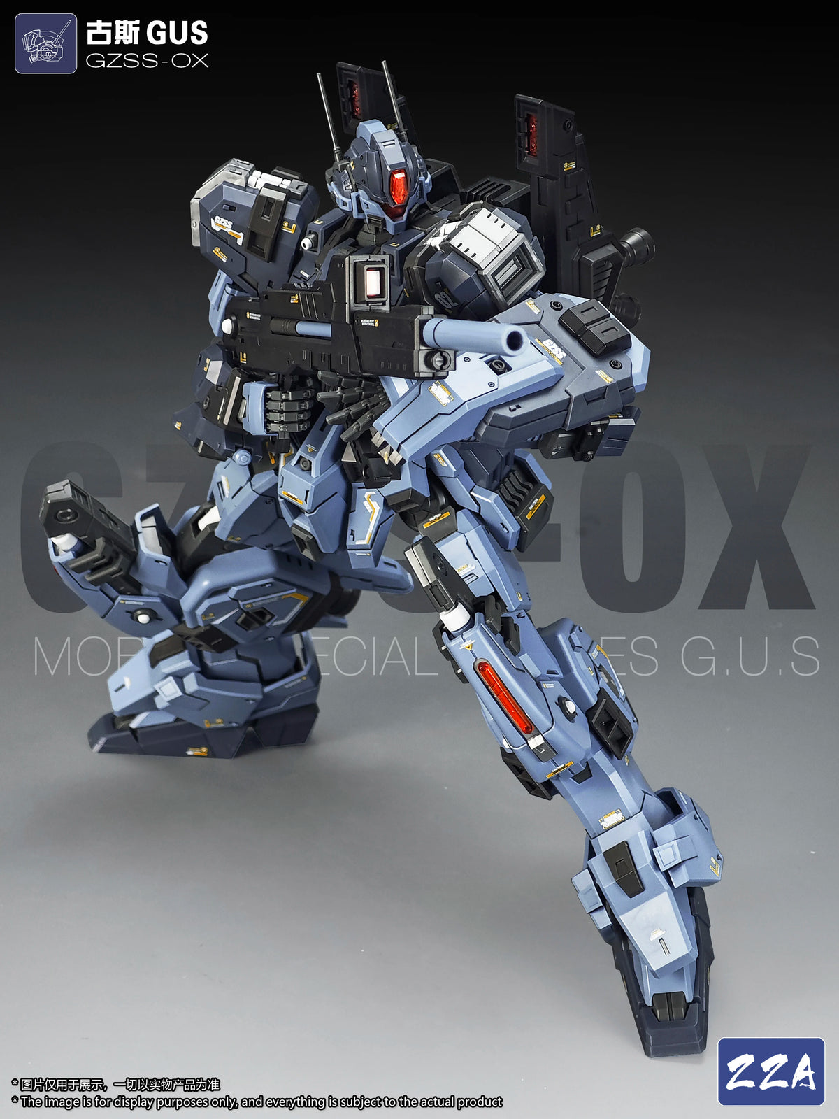 In Stock ZZA Model GUS GZSS-OX Assembling Movable Toys Model 1/100 Mecha MOBILE SPECIAL FORCES GUS ZZZA Model