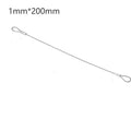 Convenient 20cmx2mm Safety Security Cable Wire Stage Lights Rope Anti Detachment Rope Daily