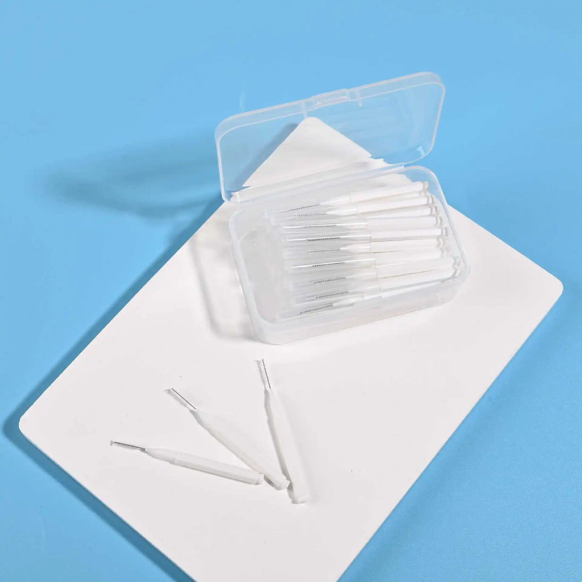0.6-1.5mm Interdental Brushes Health Care Tooth Push-Pull Removes Food And Plaque Better Teeth Oral Hygiene Tool 30Pcs/ Box
