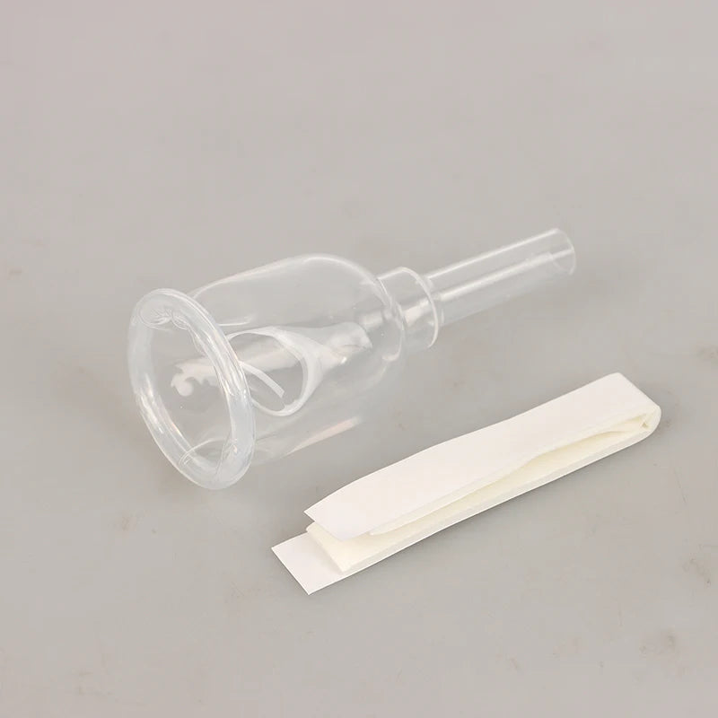 Sterilized Comfortable Medical Silicone Male External Catheter Self Adhesive Silicone Catheter External Size S M L