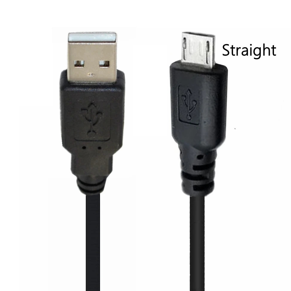Up Down Left Right Angled Double 90 Degree Micro USB Male to USB male Fast Data Charge connector Short Cable Cord 0.15m 0.5m 1m