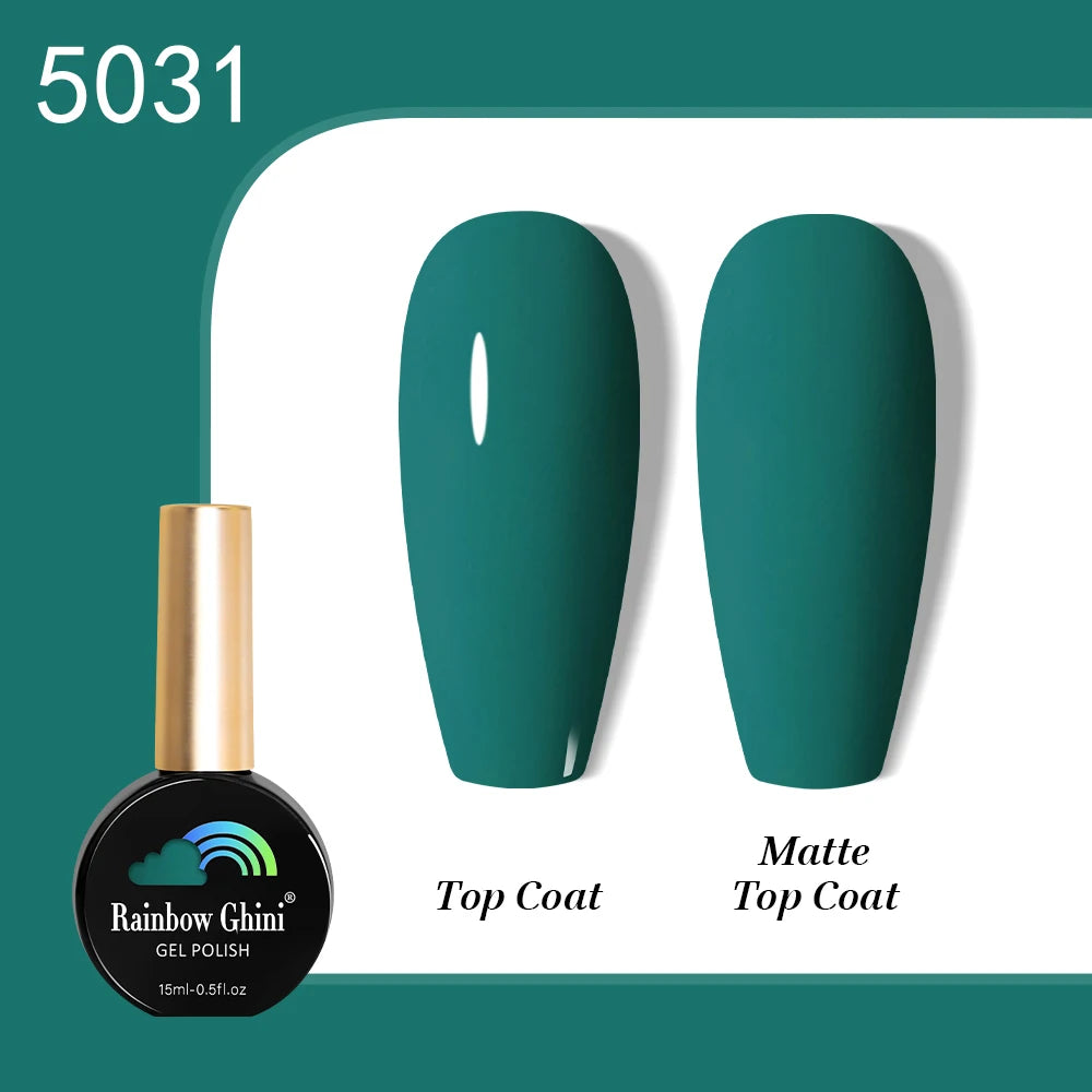 RG 15ML HEMA&TPO FREE Summer Series Fluorescent Gel Polish in Sporty Style Y2K Nail Polish Suitable for Parties Nail Art UV Gel