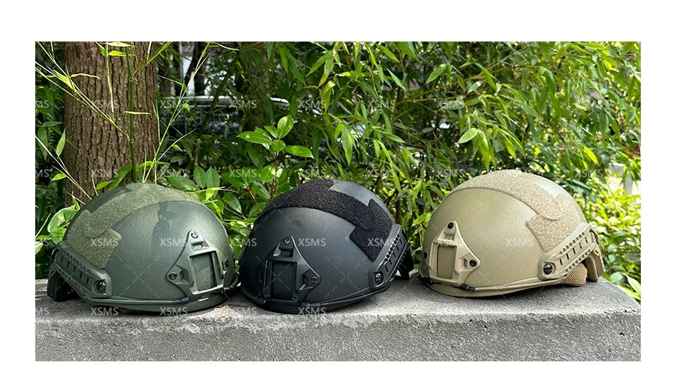 Protective Helmet  -FAST - Aramid  - Whith Wendy