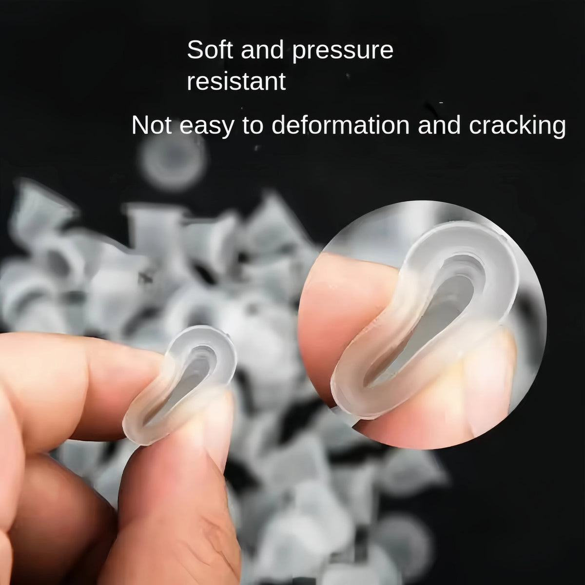 100Pcs Disposable Tattoo Ink Cup Small&Big Size Silicone Permanent Tattoo Makeup Eyebrow Makeup Pigment Container Caps