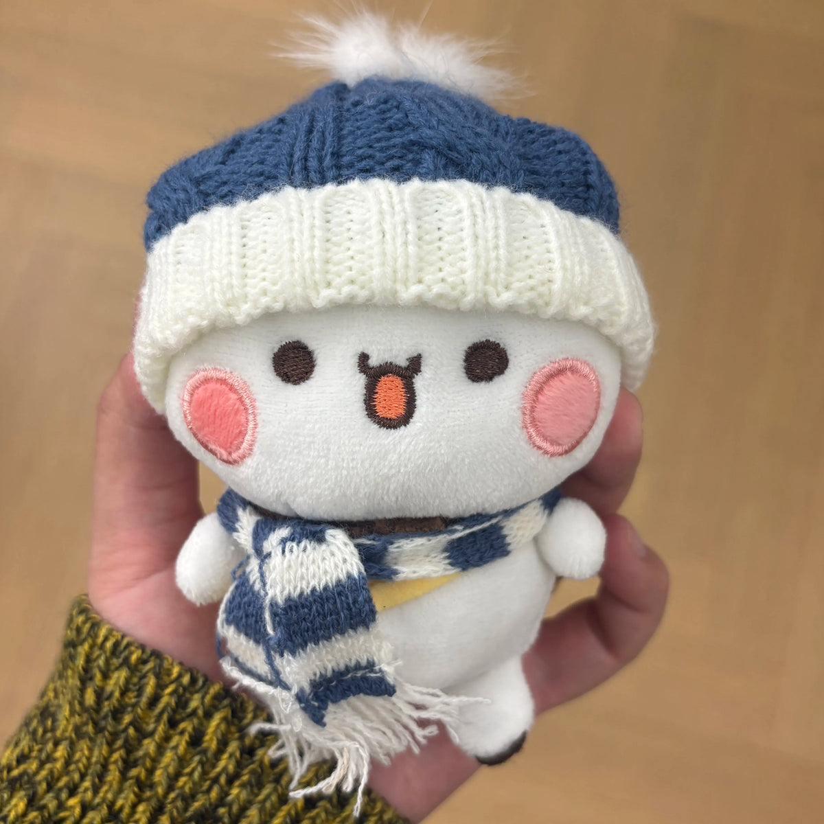 12cm Official Original Panda Bubu And Yier Outfit Change Plush Toy , Bubu And Dudu Plush Pendant Doll Gift