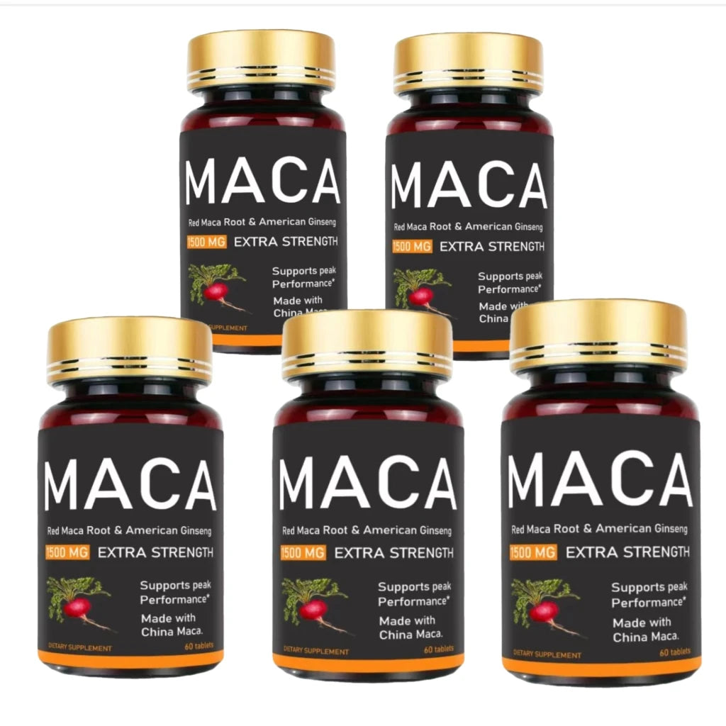 Original Ashwagandha, Ginseng& Maca Tablets, Male Supplement, Immunity Capsules for Men