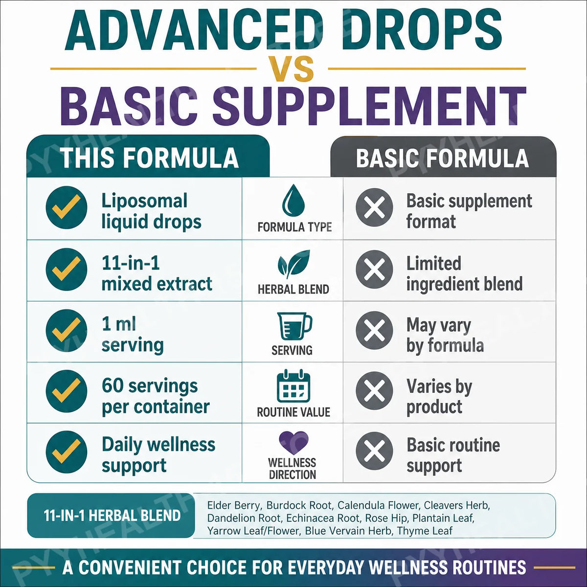 Lymphatic Drainage Support Drops with Elderberry Echinacea Burdock & Dandelion for Fluid Balance Detox & Circulation 2 Fl Oz
