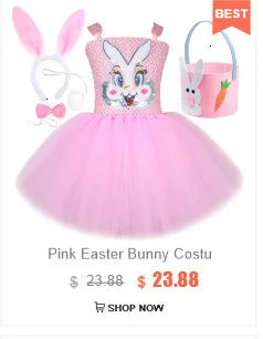 Animal Fox Halloween Costume for Girls Birthday Party Tutu Dress Kids Girl Photoshoot Outfit Children New Years Carnival Clothes