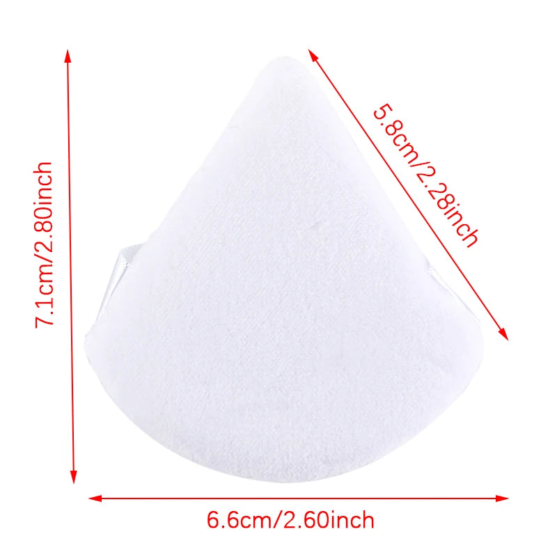 New Cosmetic Foundation Puff Mini Triangle Powder Puffs Women Beauty Reusable Sponge Washable Makeup Powder Accessories