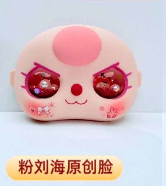 In Stock Baby Three 400% Bb3 Exquisite Quicksand Eye Replacement Part Cute Doll Accessoires Face Shell