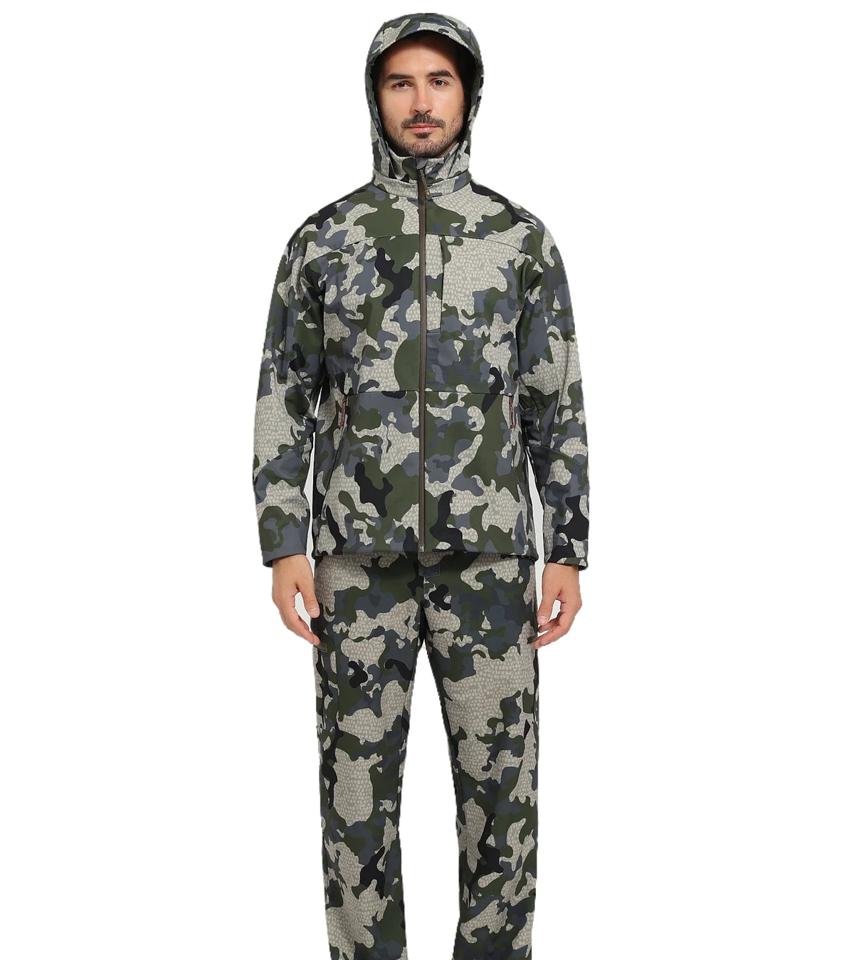 Men's Jetstream 3-in-1 Fleece Hunting Jacket Windproof Waterproof Breathable Lightweight Functional Steam Permeable