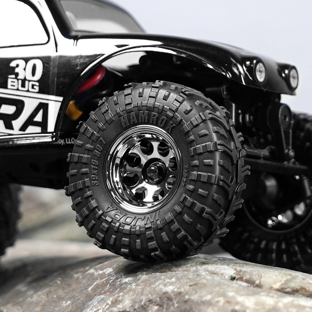 INJORA D19 0.7" Aluminum Beadlock Wheels for 1/30 Axial SCX30 (W7013)