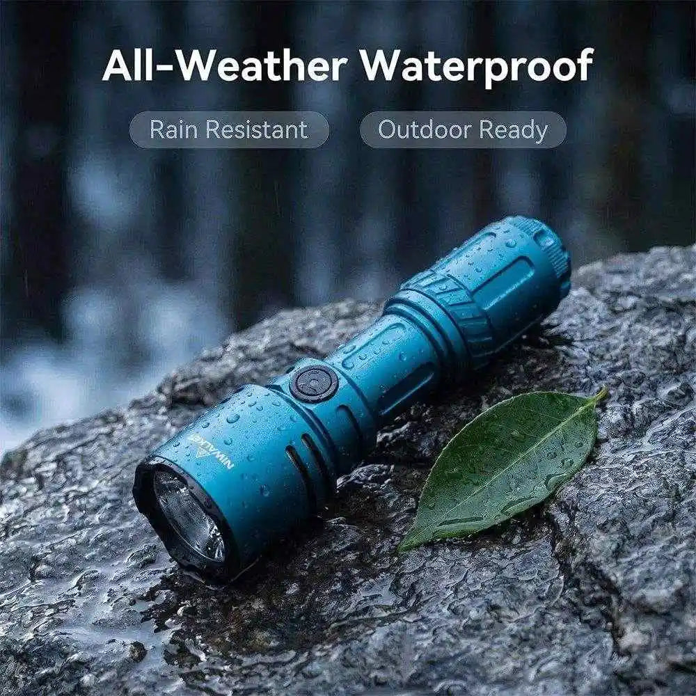 Niwalker N50S Long Range Compact EDC Flashlight 1750Im Led Rechargeable Light Mini Flash Light