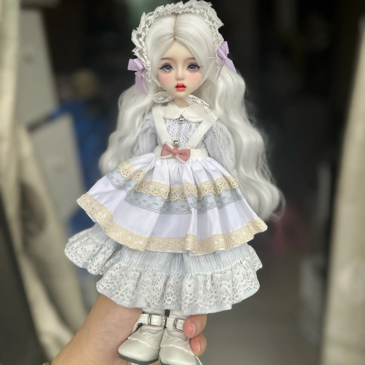 1/6 BJD MJD Doll 30cm 22 Joints Lolita Style Customizable Makeup Changeable Outfit Anime Princess Girls Toy Gift