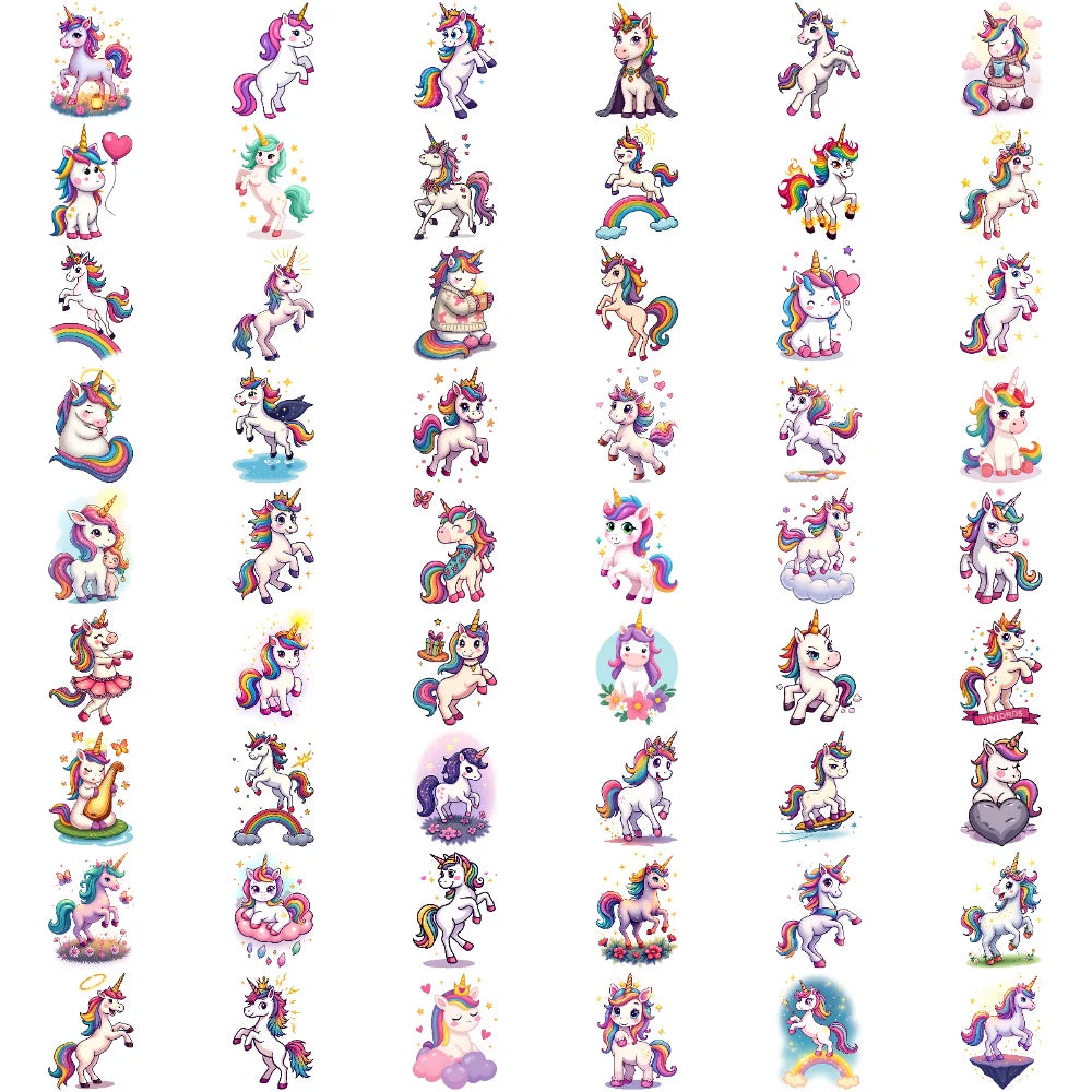 54pcs Temporary Tattoo Cartoon Axolotl Waterproof Long-lasting Body Stickers Cute Axolotl Cartoon For Arms
