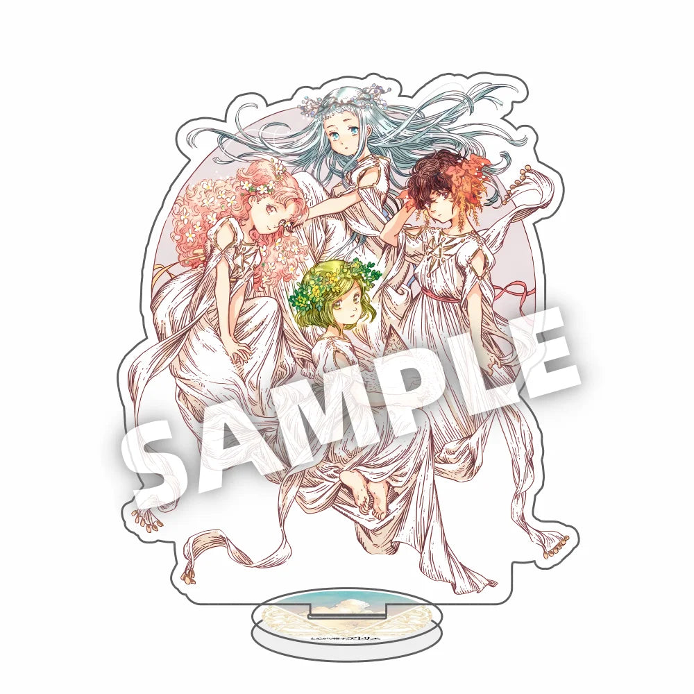 Witch Hat Atelier Anime 15CM cute Keychain Acrylic Stand Model Cosplay Characters Ornament Accessories Collection Goods Gifts