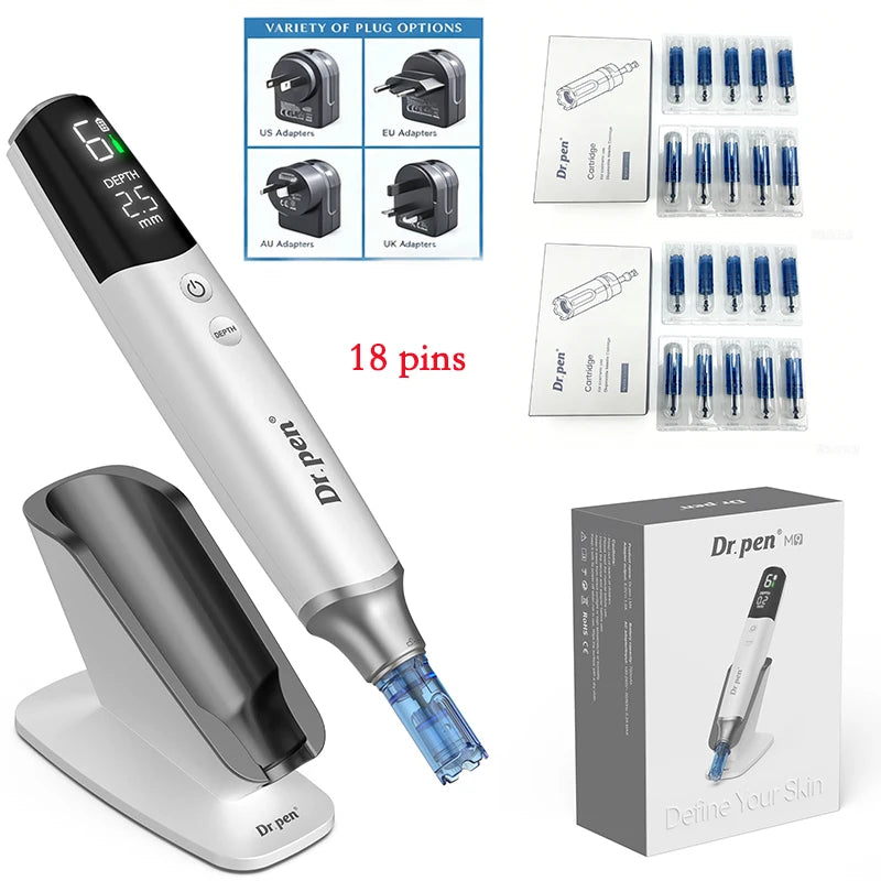 Derma Pen M9 Smart Cotrol Microneedling Pen 6 Speed Level Needle Length 0.25mm