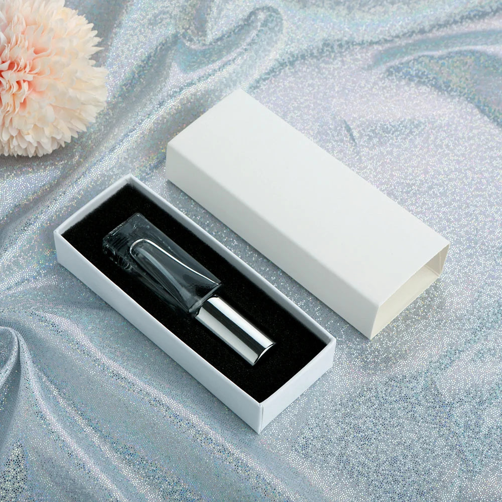 20PCS 5ml Perfume Spray Bottle Empty Glass Atomizer Travel Cosmetic Bottle Sample Vials Refillable with Box