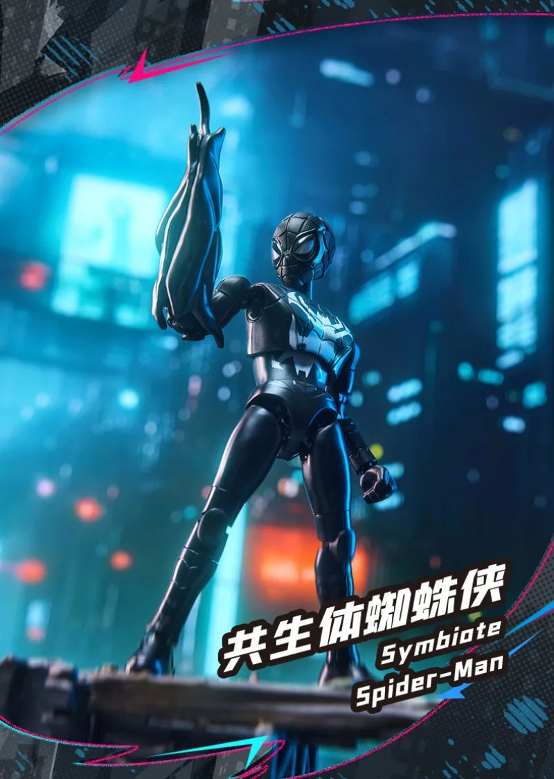 In Stock BLOKEES Marvel Comics Star Edition GV01 GV06 Spider-Man Scarlet Spider Shocker Splicing Toy Model Collection Gift