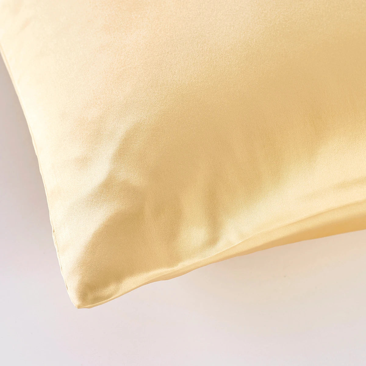 100% 19mm Mulberry Silk Zipper Pillowcase Cushion Pillow Case Cover Solid Multicolor