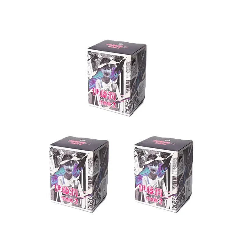 Hippers Unbox Junji Itos Strange Box Blind Box Series Vol. 2 Second Generation Collectible Figurine Tomie Merchandise Figurine