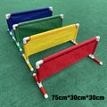 Kids Agility Obstacle Course Toys Colorful Jump Hurdle & Crawl Through Window Frame Children Sensory Integration Training Indoor