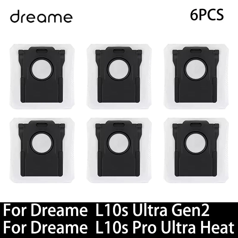 For Dreame L10s Ultra Gen2 / L10s Pro Ultra Heat Vacuum Cleaner Replacement Accessories Main Side Brush HEPA Filter Mop Dust Bag