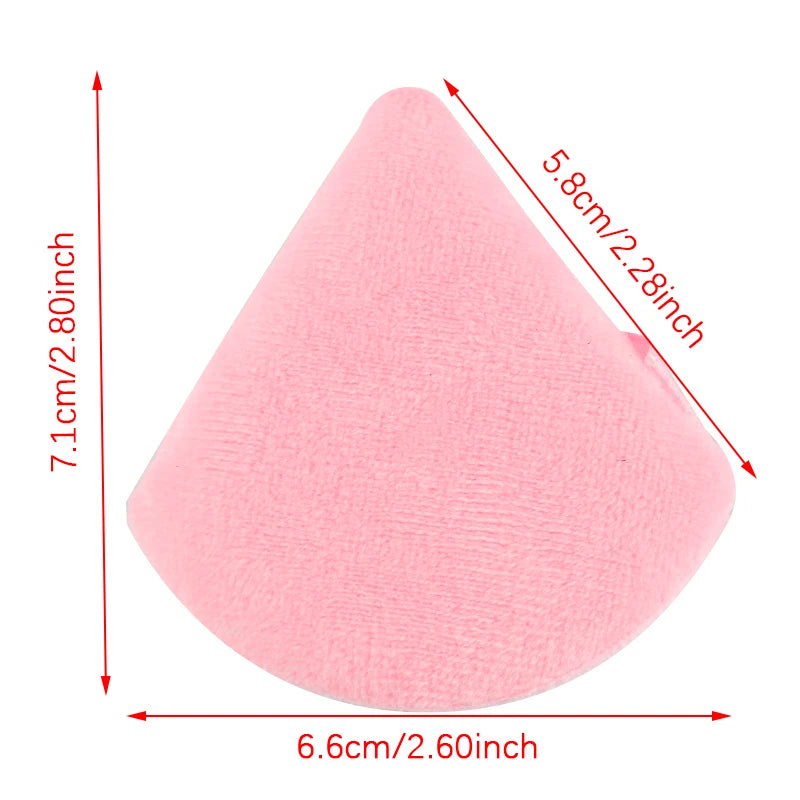 New Cosmetic Foundation Puff Mini Triangle Powder Puffs Women Beauty Reusable Sponge Washable Makeup Powder Accessories