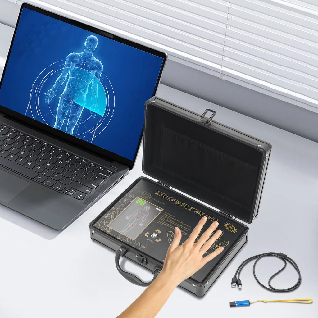 Quantum Analyzer Quantum Resonance Magnetic Scanner Body Health Analysis Assistant for Spa Club Clinic Store