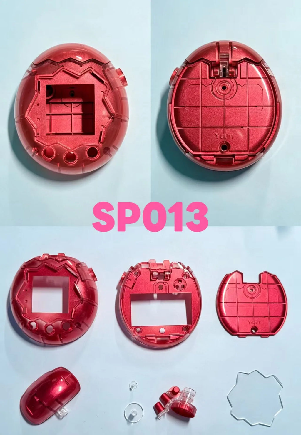 Tamagotchi Paradise Replacement Shell Spray Painted Transparent Protective Case For Electronic Virtual Pet Device