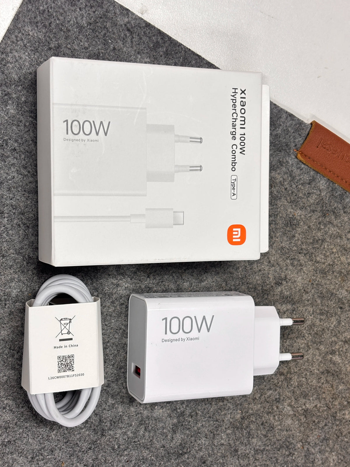 Original 100W Xiaomi Charger Turbo Super Fast Charge EU Adapter Type C Cable For Mi 15 13T 12S Redmi Note 14