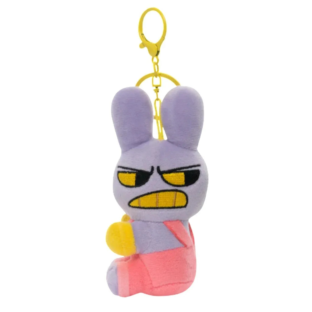 15cm The Amazing Digital Circus Anime Surrounding Cute Plush Toys Jax Caine Rbbit Dolls Keychain Ornament Best Birthday Kid Gift