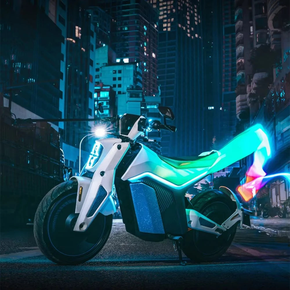 Yzhgb 72V Electric Motorcycle, 7.5kw Power, 180 Kilometers Pure Electric Range, Maximum Speed 115km/h