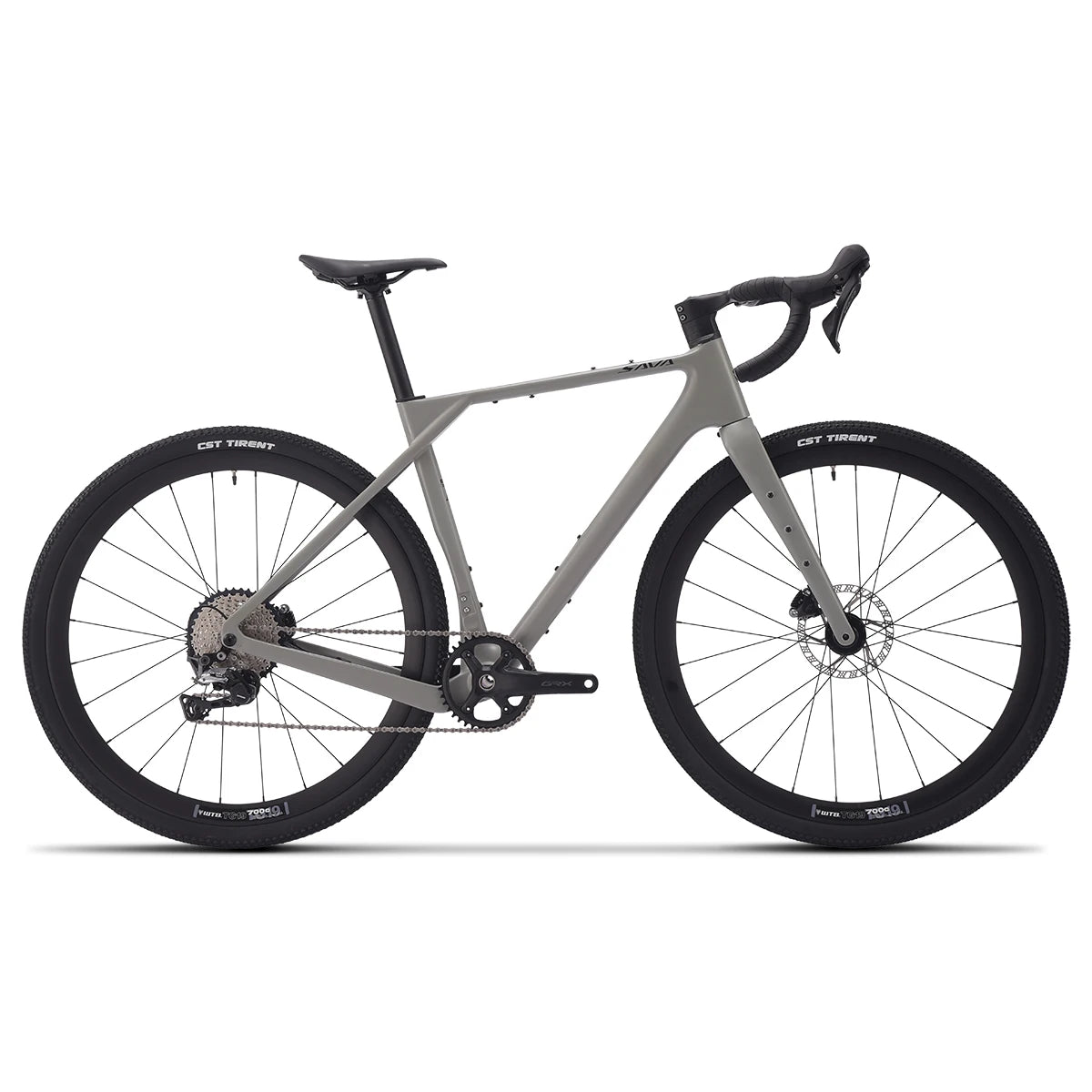 SAVA New R21 Gelaro S8/S6/S4 Gravel Bike, All-Terrain Off-Road Bike, Carbon Fiber Frame and GRX 12/GRX 20Speed Gearset Bicycle