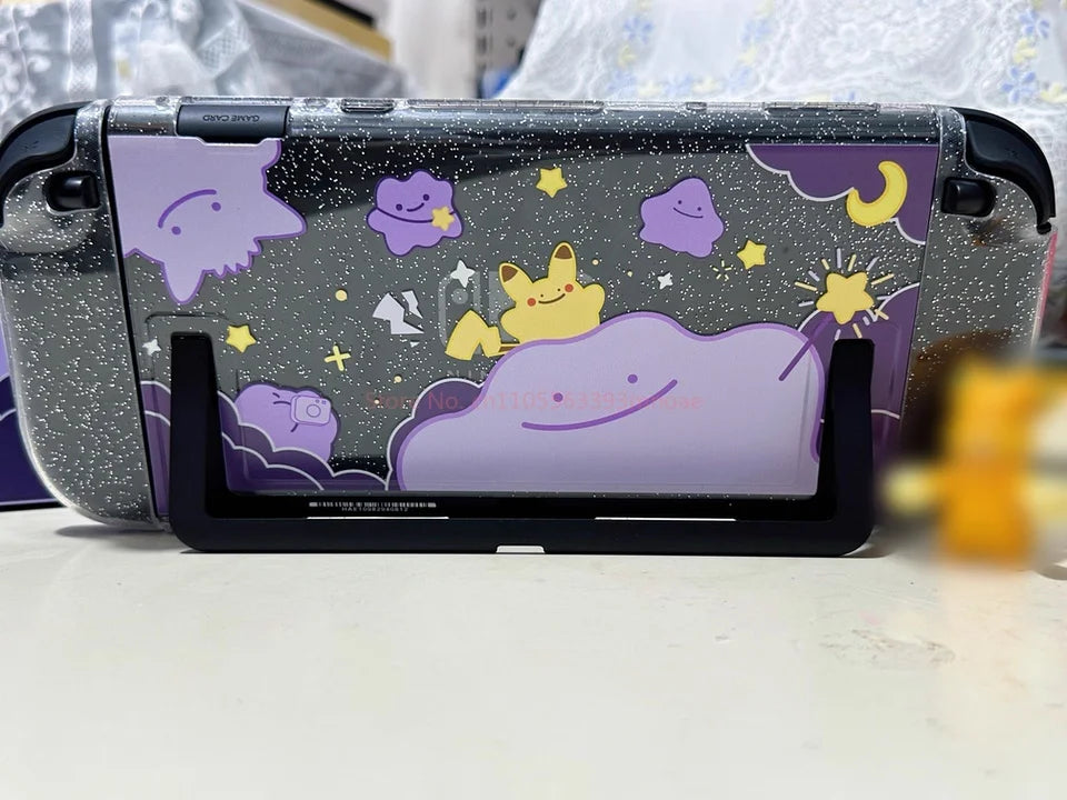 Switch Ns2 Hard Shell Protective Case For Cute Anime Character Pattern Handheld Game Console Accessories Periphery Joystick Cap