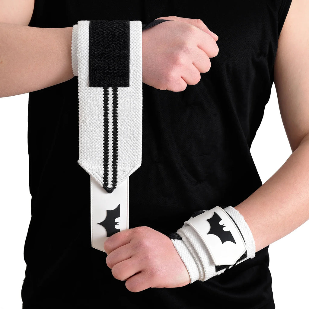Anime Wrist Wraps Weightlifting Professional Wrist Support Sweat Compression Wrap Wrist Strap Weights Fitness Strength