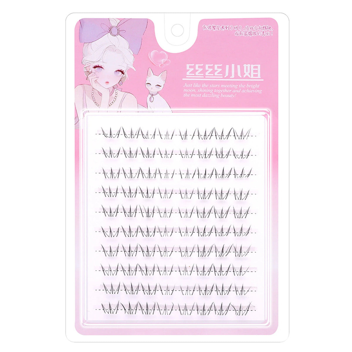 6-7mm Air Lower Eyelashes Fairy Fake Lashes Segmented Natural Under Lashes Manga Bottom Lashes Makeup Eyelash Makeup Tool