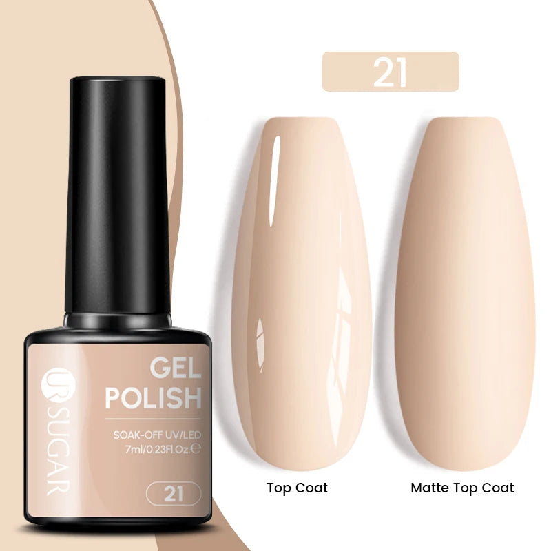 UR SUGAR 7.5ml Reflective Magnetic Gel Nail Polish Glitter Silver Pink Magnet Gel Soak Off UV LED Nail Manicure Varnish UV Gel