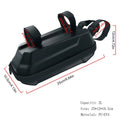 Waterproof Electric Scooter Handlebar Bag 2L E-Scooter Front Storage Bag Heavy-Duty Reflective Hanging Case for Travel Camping