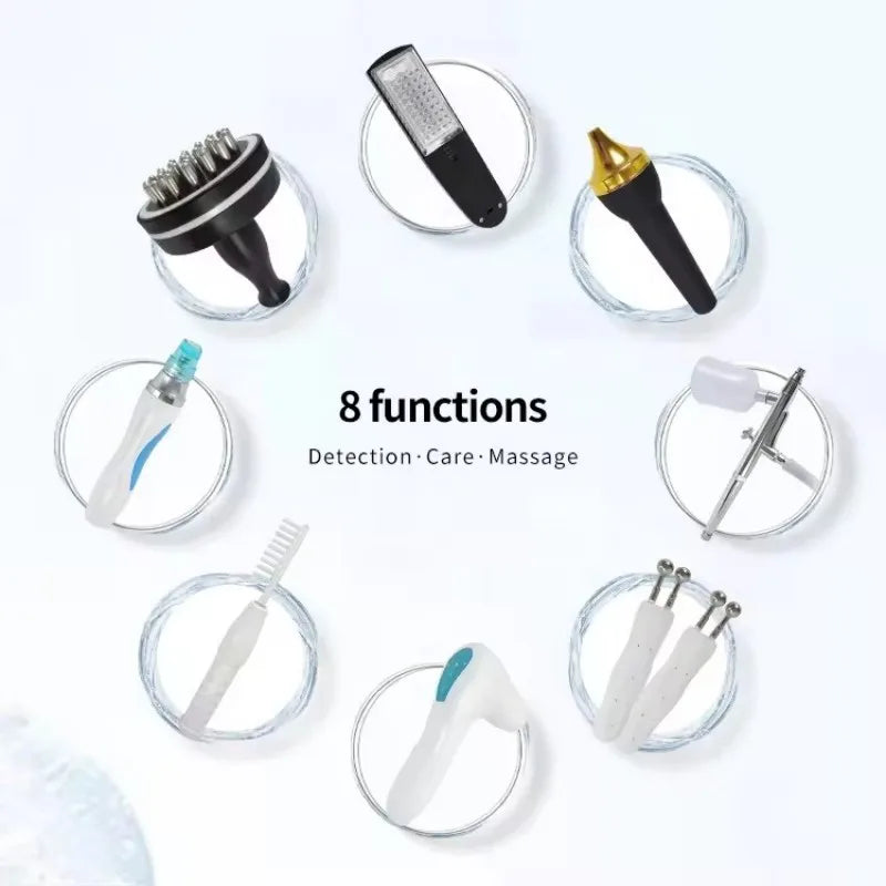 Hair Growth Hair Loss Solution Electric Comb Scalp Analysis Machine Massaging Function High Frequency Vibration Technology