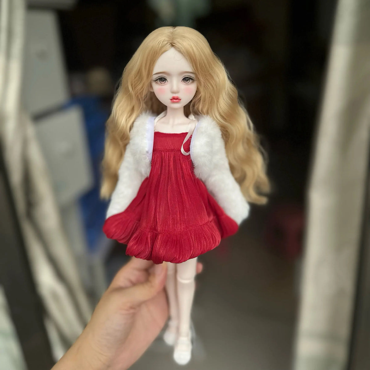 1/6 BJD MJD Doll 30cm 22 Joints Lolita Style Customizable Makeup Changeable Outfit Anime Princess Girls Toy Gift