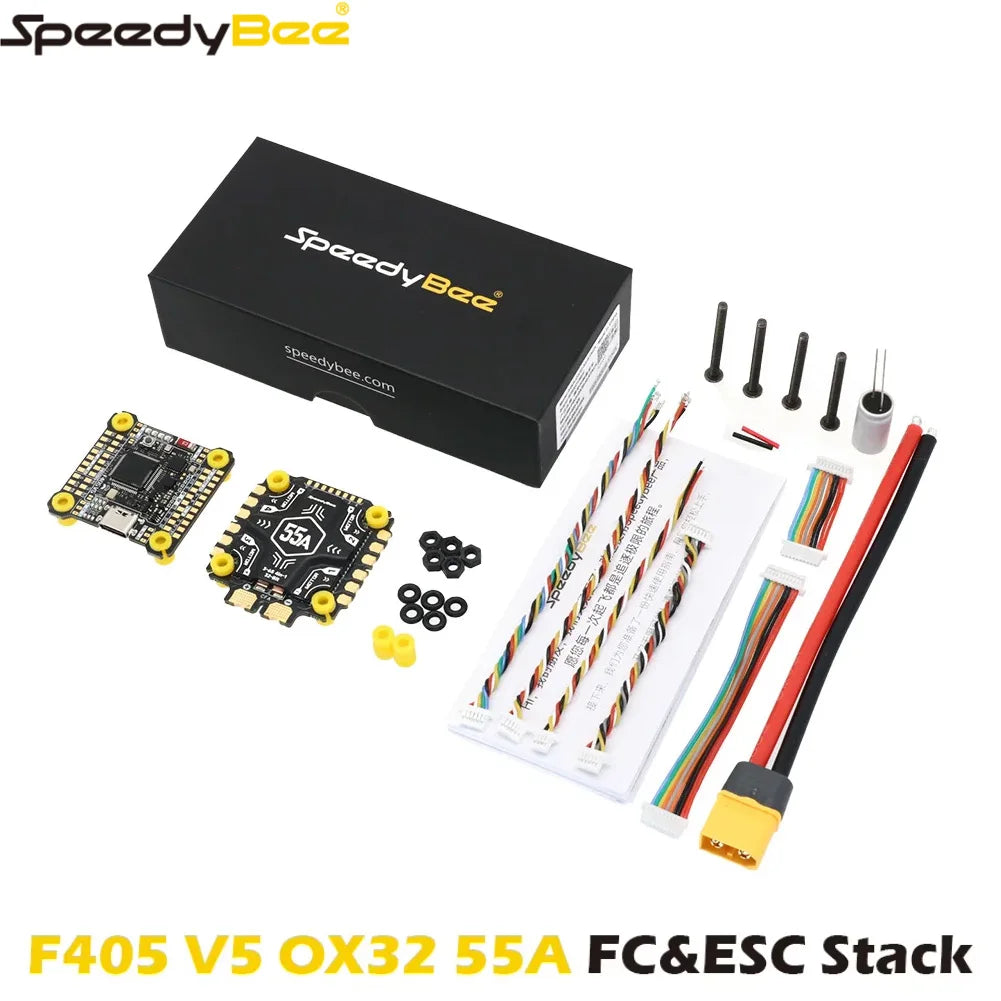 SpeedyBee F405 V5 OX32 55A 30x30 Model Aircraft FC&ESC Stack