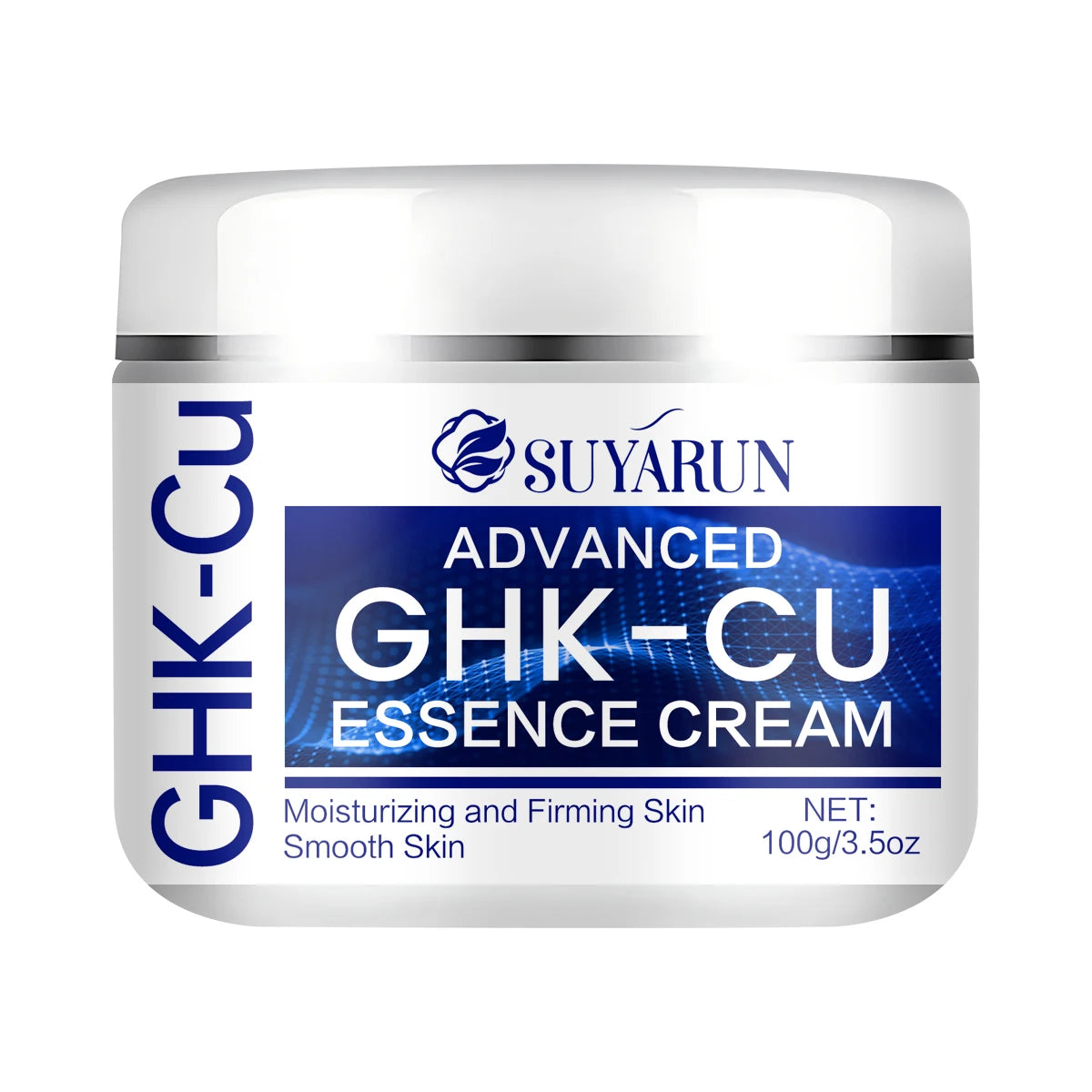 GHK-CU Cream - Anti-aging facial moisturizer, firming and moisturizing for all skin types, suitable for men and women.
