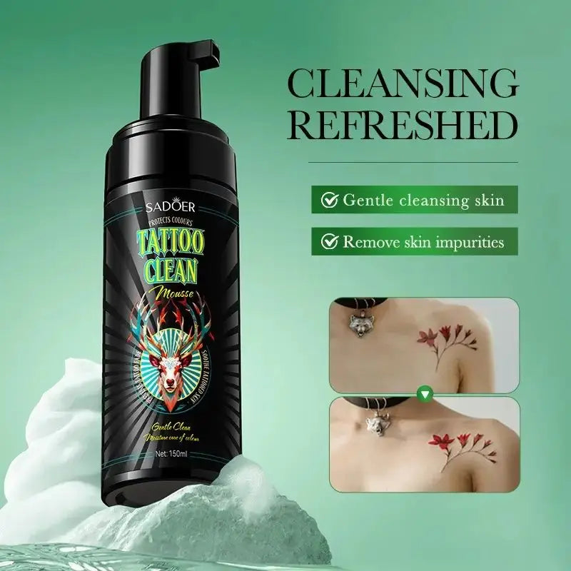 1pc Tattoo Color Care Cream SADOER - Sun Protection and Color Protection for Tattoos, Gentle Moisturizing